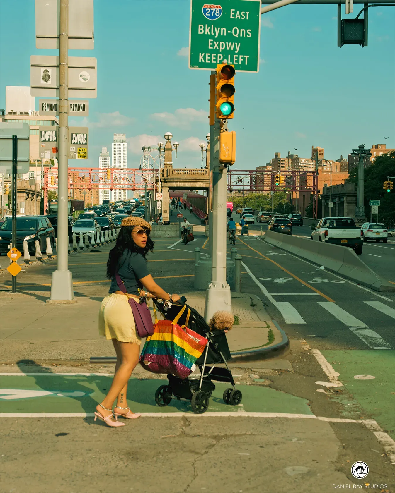 Photographie d'Art et Photo de Rue par Daniel Bay à Williamsburg Bridge (Manhattan)