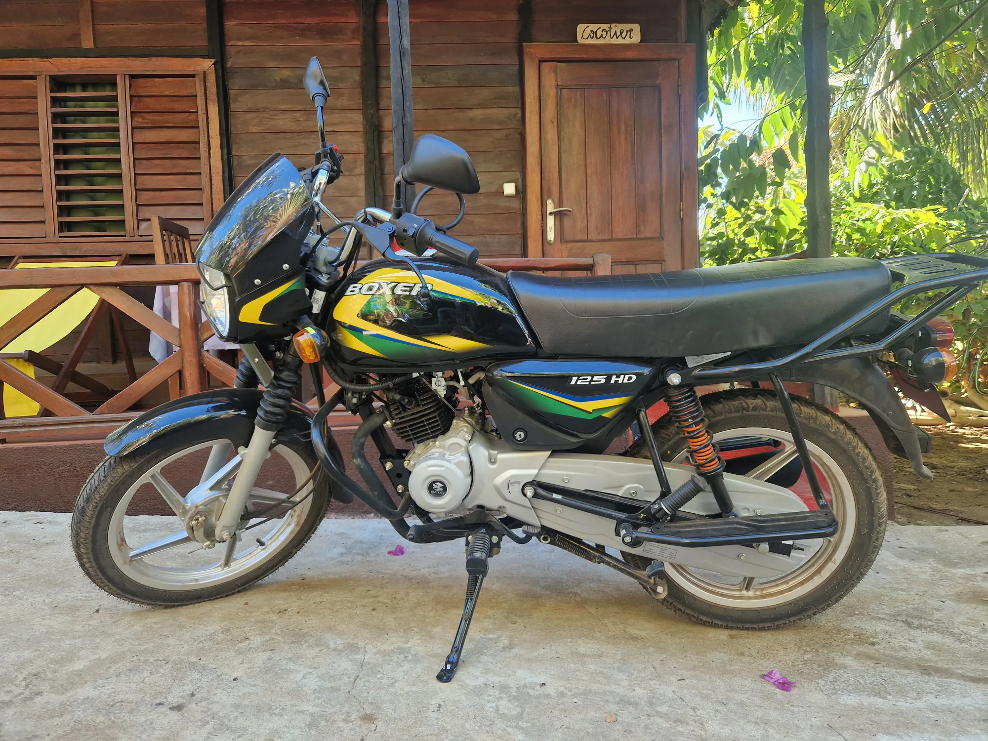 Mon moyen de transport pour les prochains 42 jours.